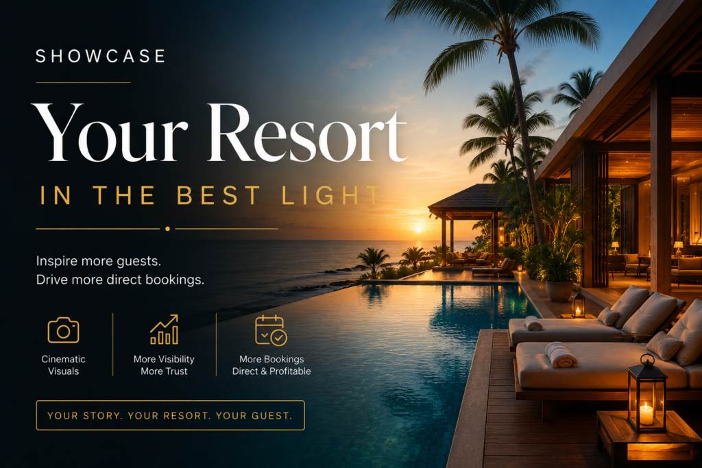 Direct Booking for Your Resort : Your Property Deserves to Be Seen — Not Searched For